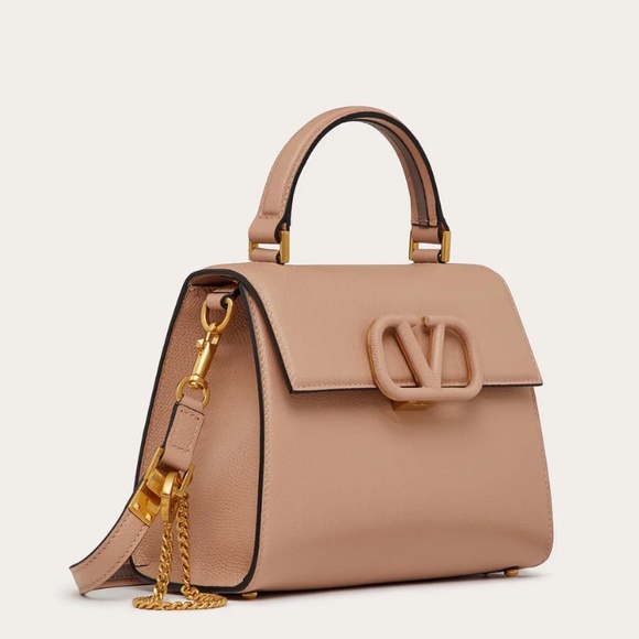 VSLING SMALL HANDBAG IN GRAINED CALFSKIN - Picture 4 of 6